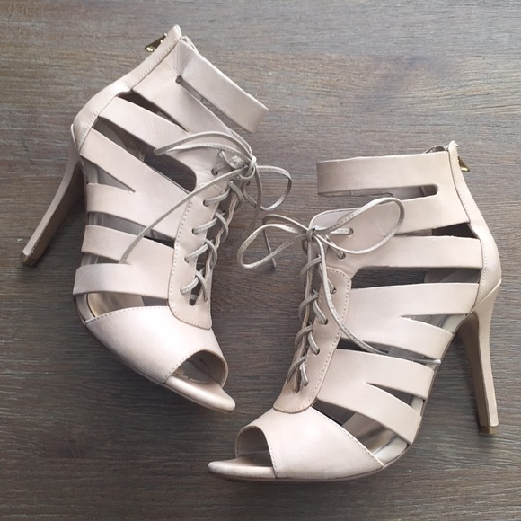 ALDO KATELINA LACE UP HEELS - Picture 2 of 5